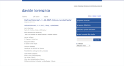 Desktop Screenshot of davidelorenzato.it